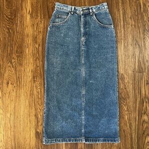 VTG 1970s denim GAP Skirt 2/4